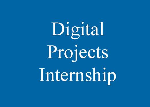 Digital Projects Internship description (PDF)